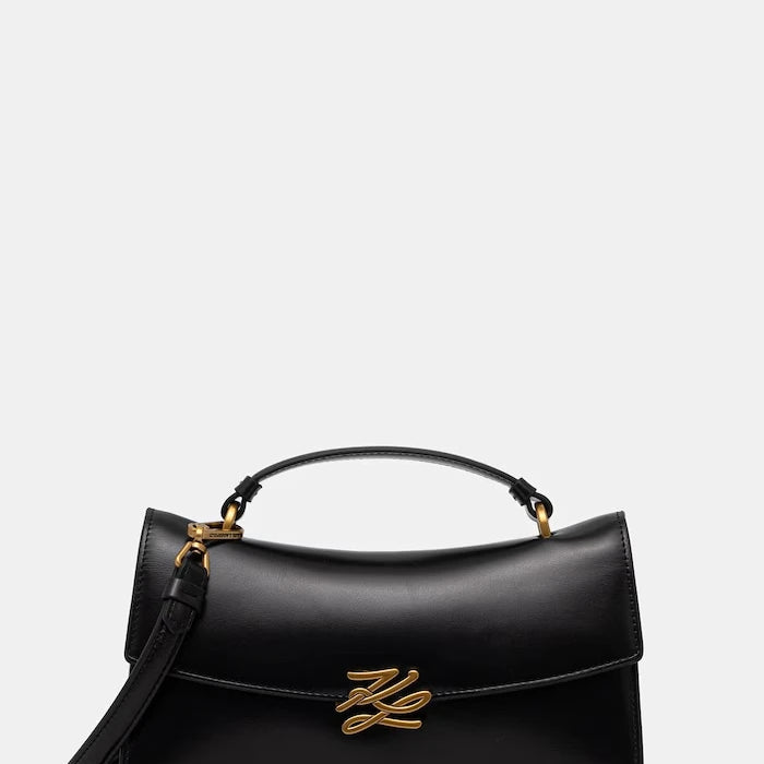 Karl Lagerfeld чанта crossbody дамска от кожа K/AUTOGRAPH