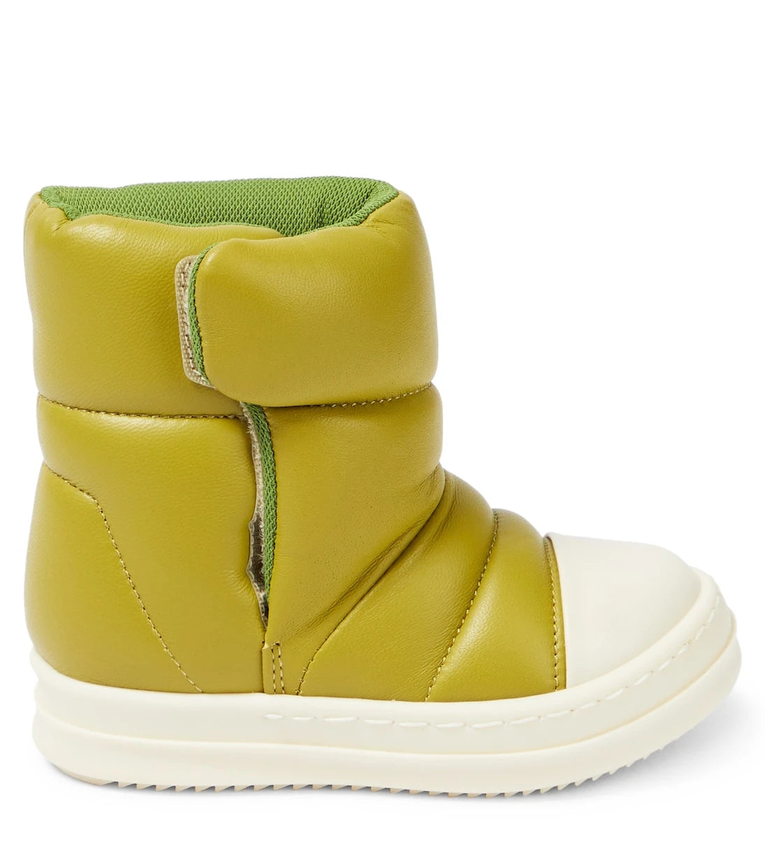 Rick Owens Kids - Puffer leather boots