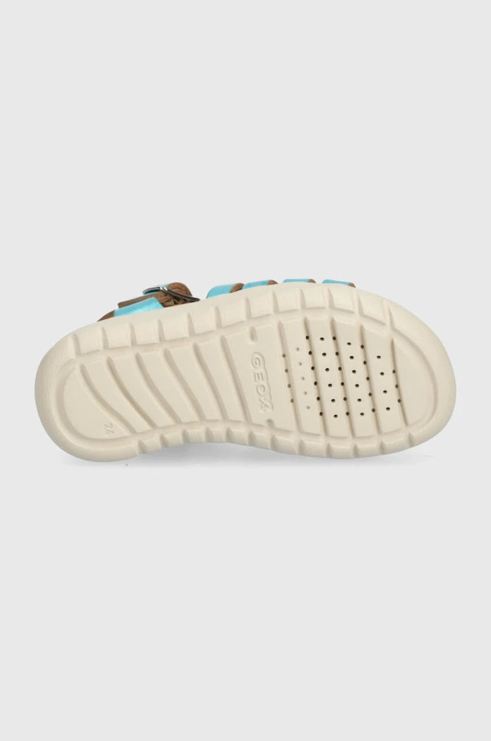Детски сандали от кожа Geox SANDAL SOLEIMA