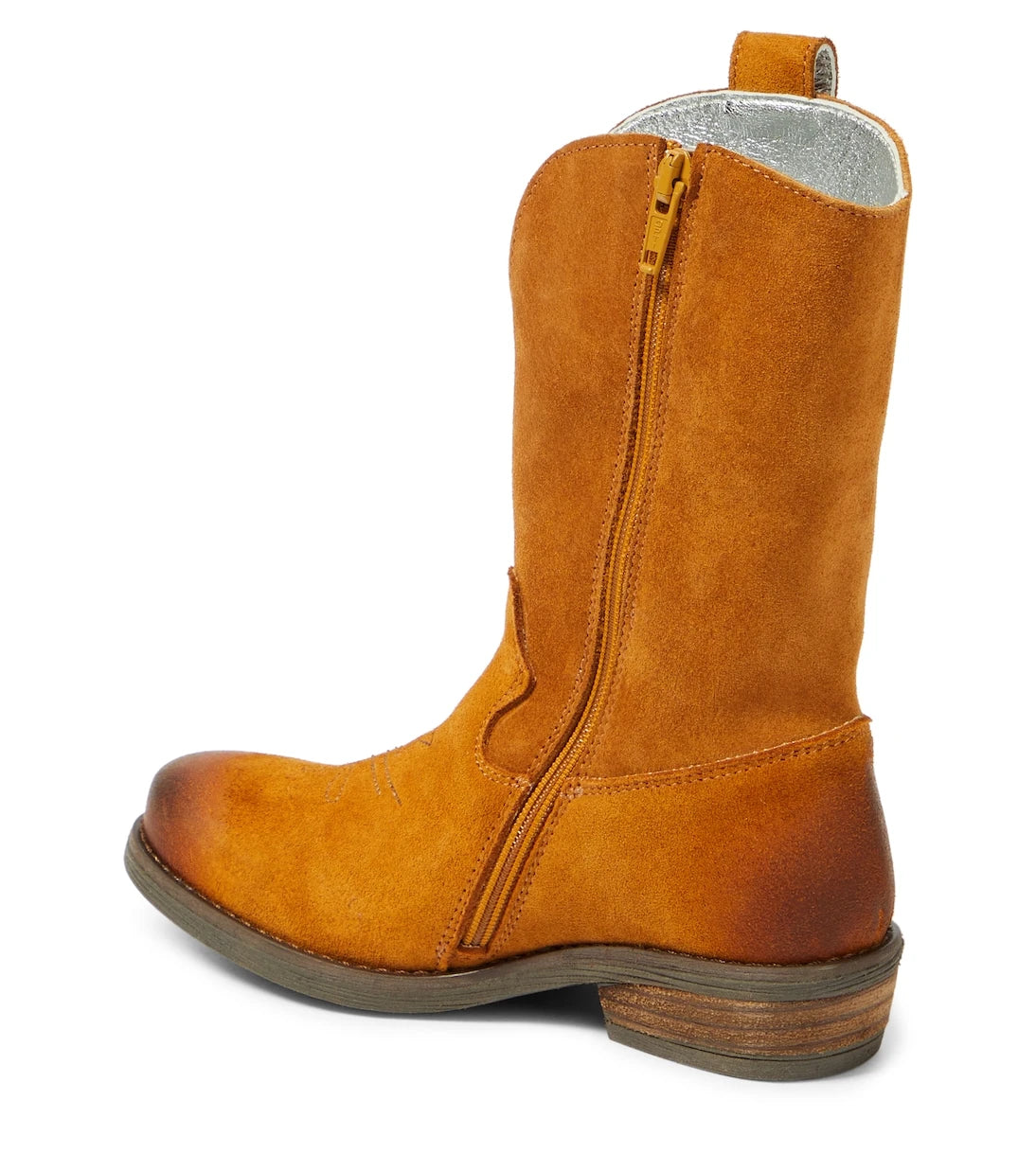 Monnalisa - Studded suede cowboy boots