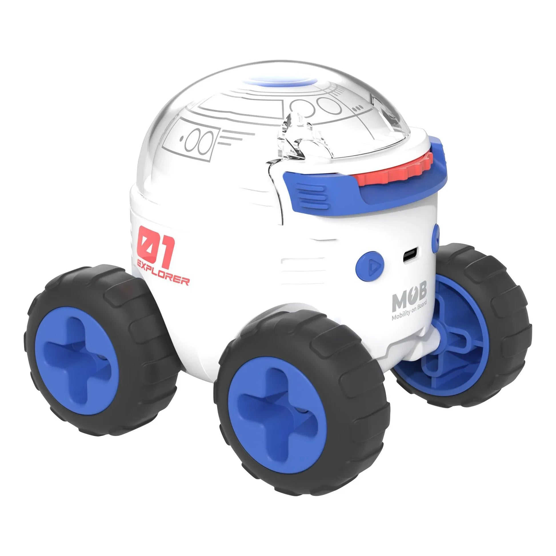 MOB - Robot projector - Discovering the universe