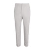High-Stretch Commuter Trousers PASTEL GREY