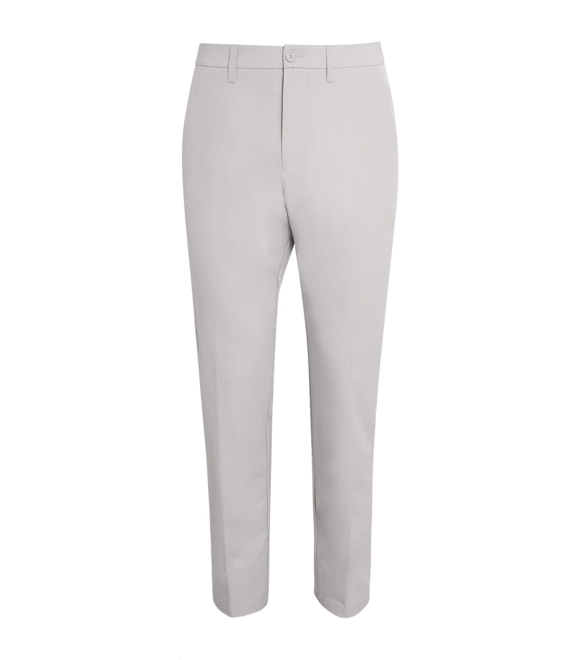 High-Stretch Commuter Trousers PASTEL GREY