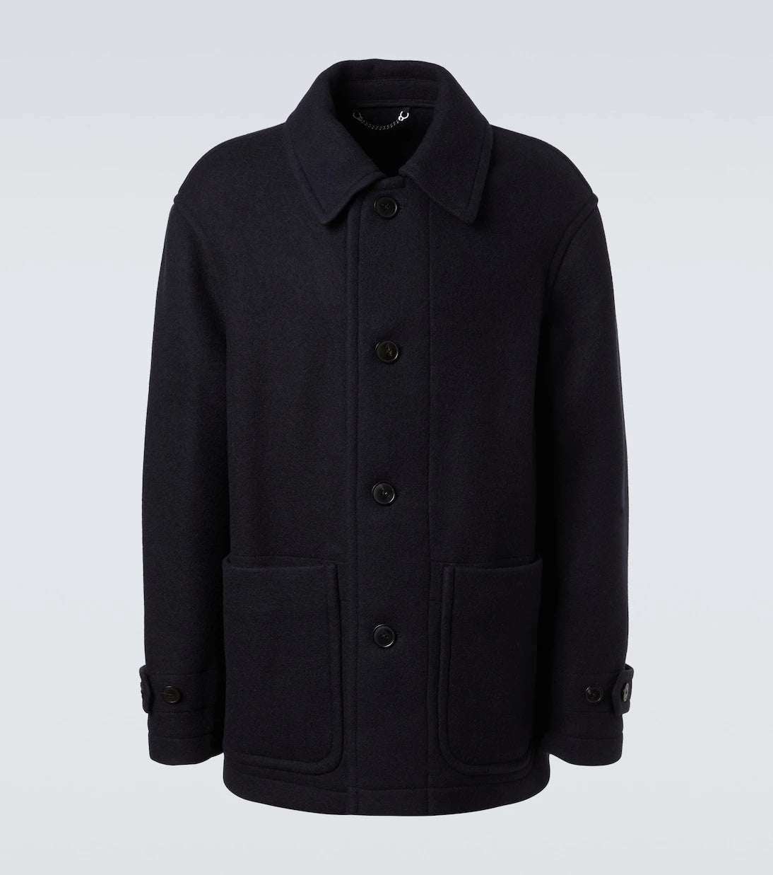 Dries Van Noten - Wool and cotton coat