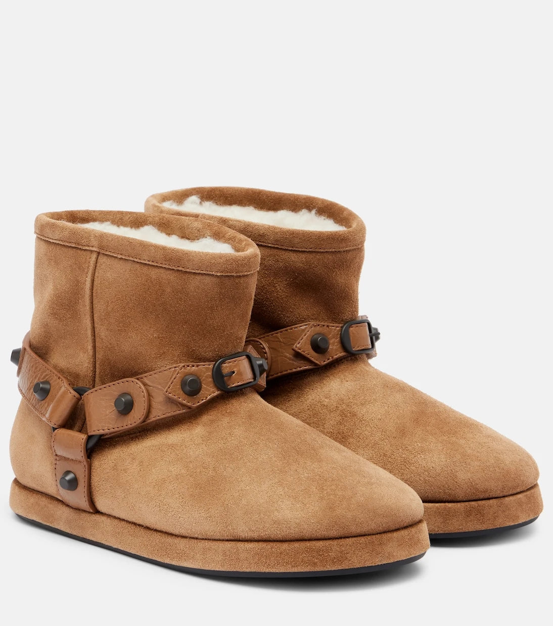 Balenciaga - Alaska suede ankle boots