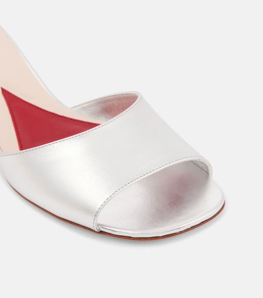 Roger Vivier - İşlemeli deri mule terlik