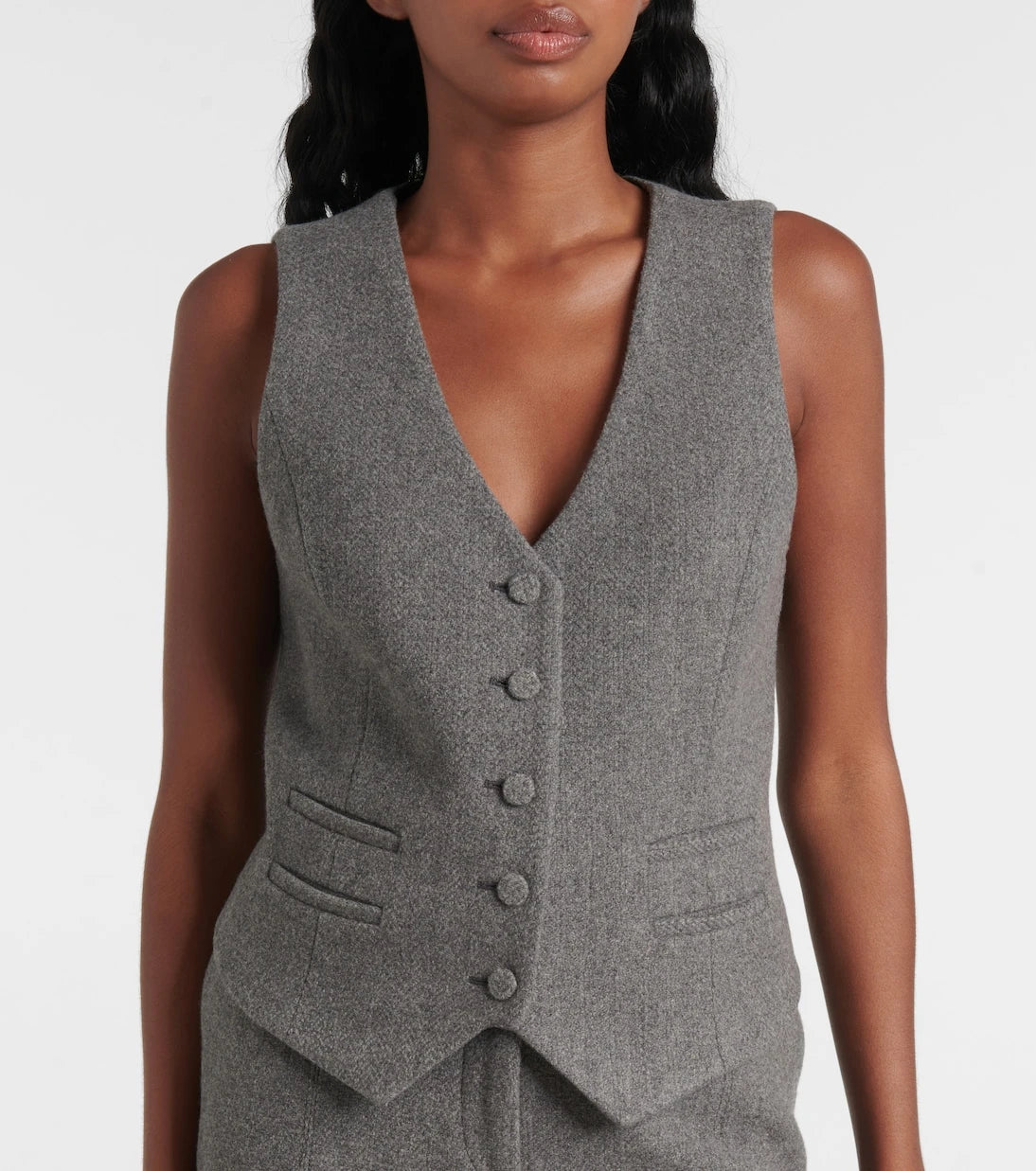 Gabriela Hearst - Coleridge wool and cashmere vest