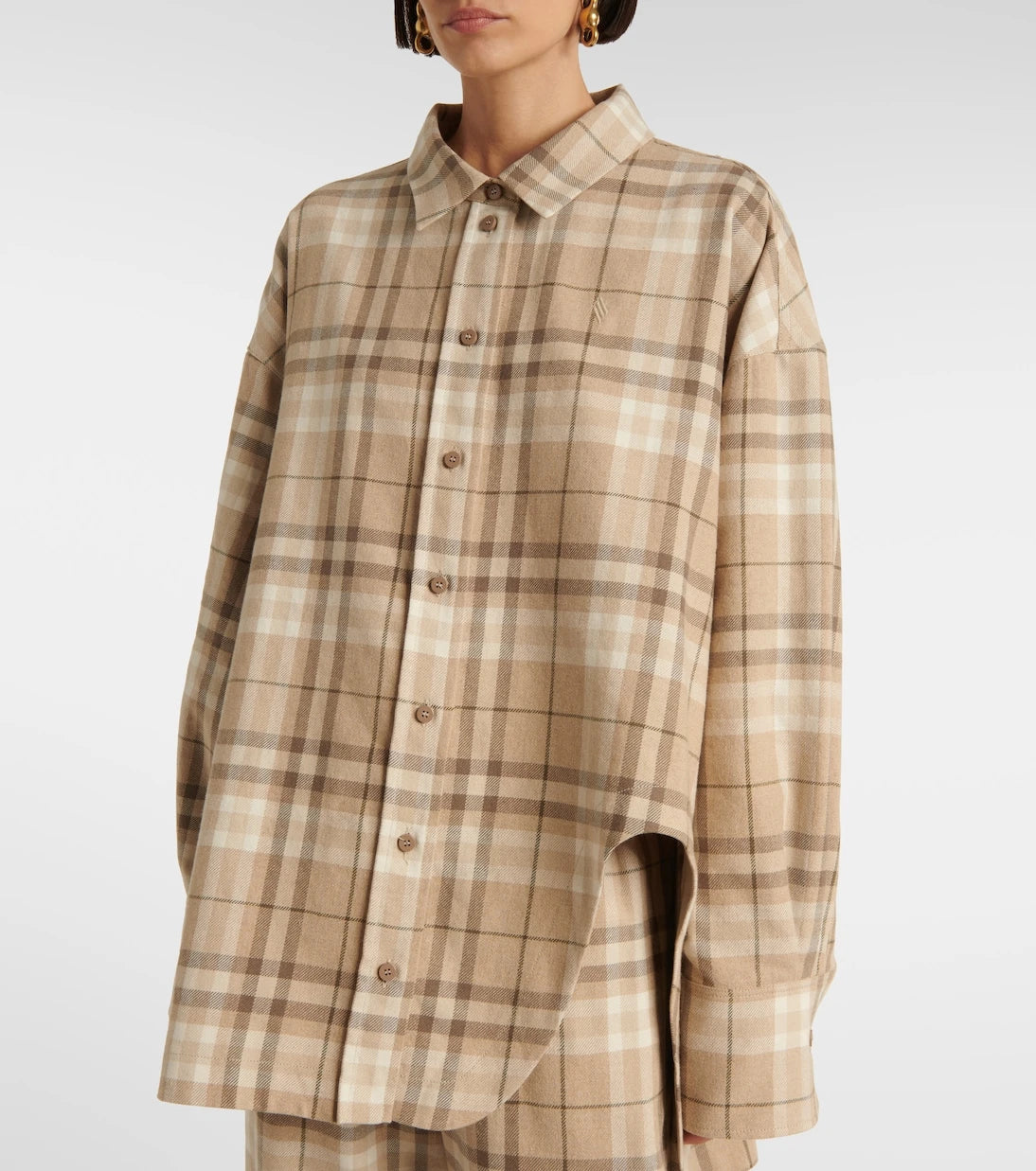 The Attico - Cotton-blend shirt