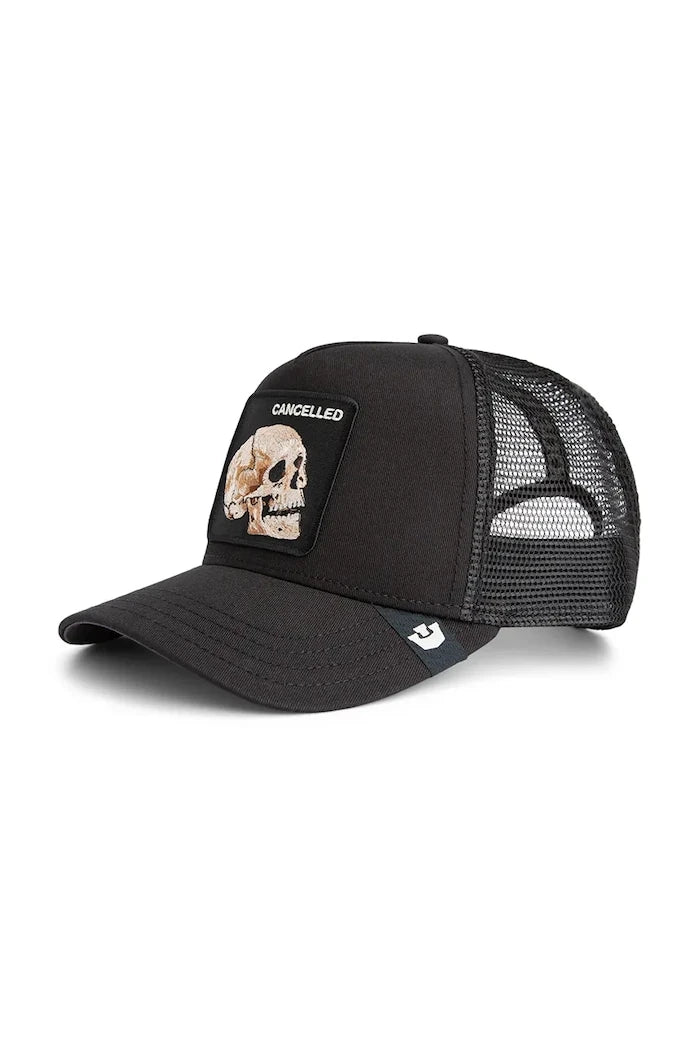 Goorin Bros шапка trucker The Cancelled Skull