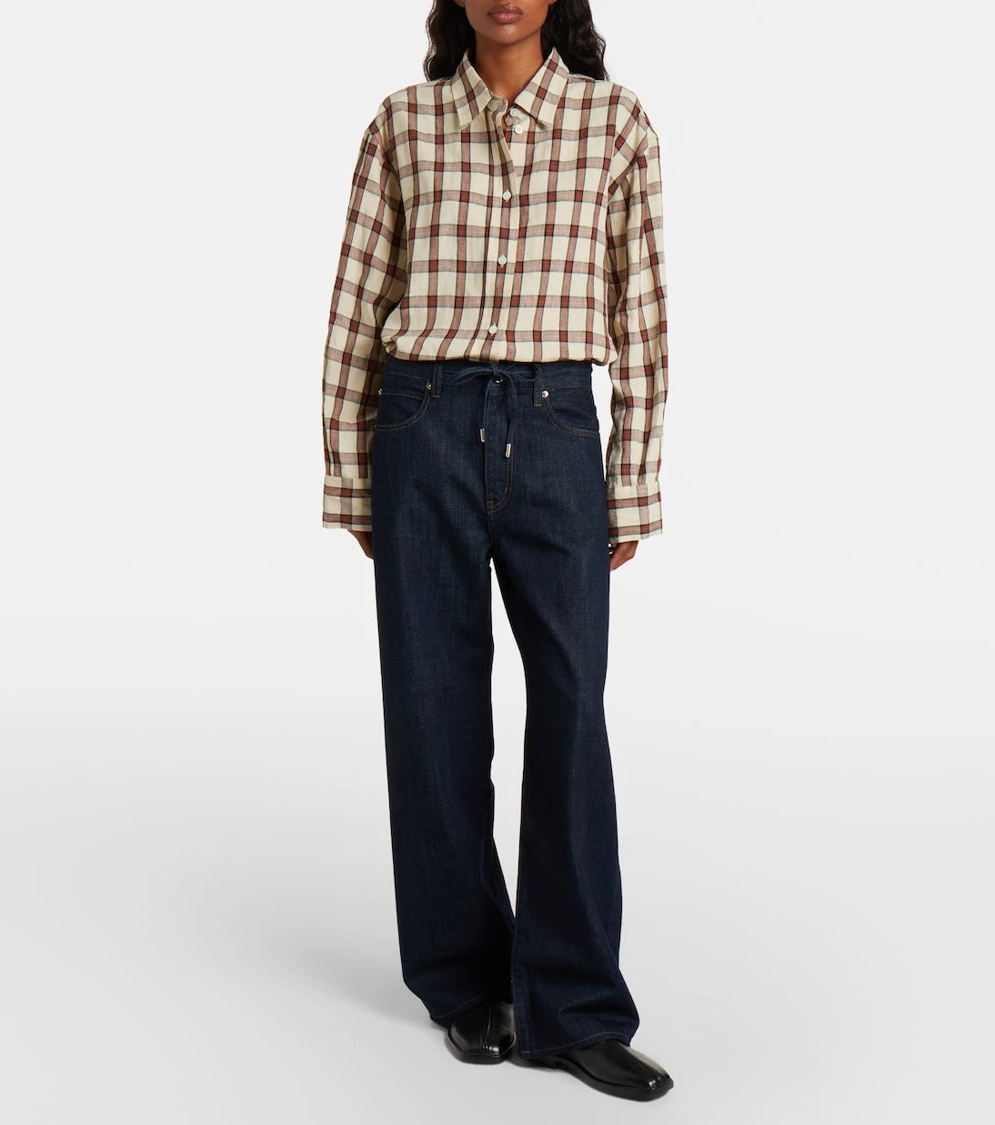 Frame - The Off Duty wide-leg jeans