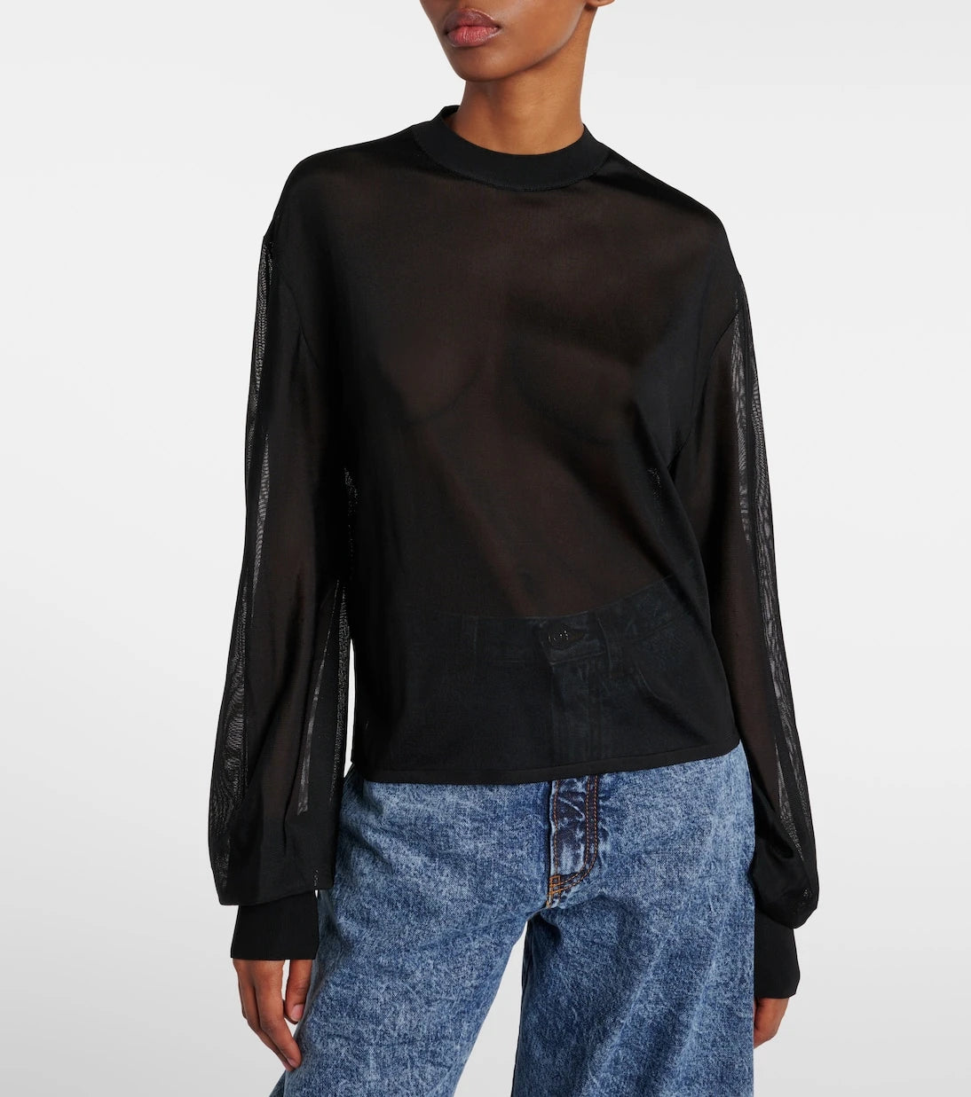 Alaïa - Lamé sweater