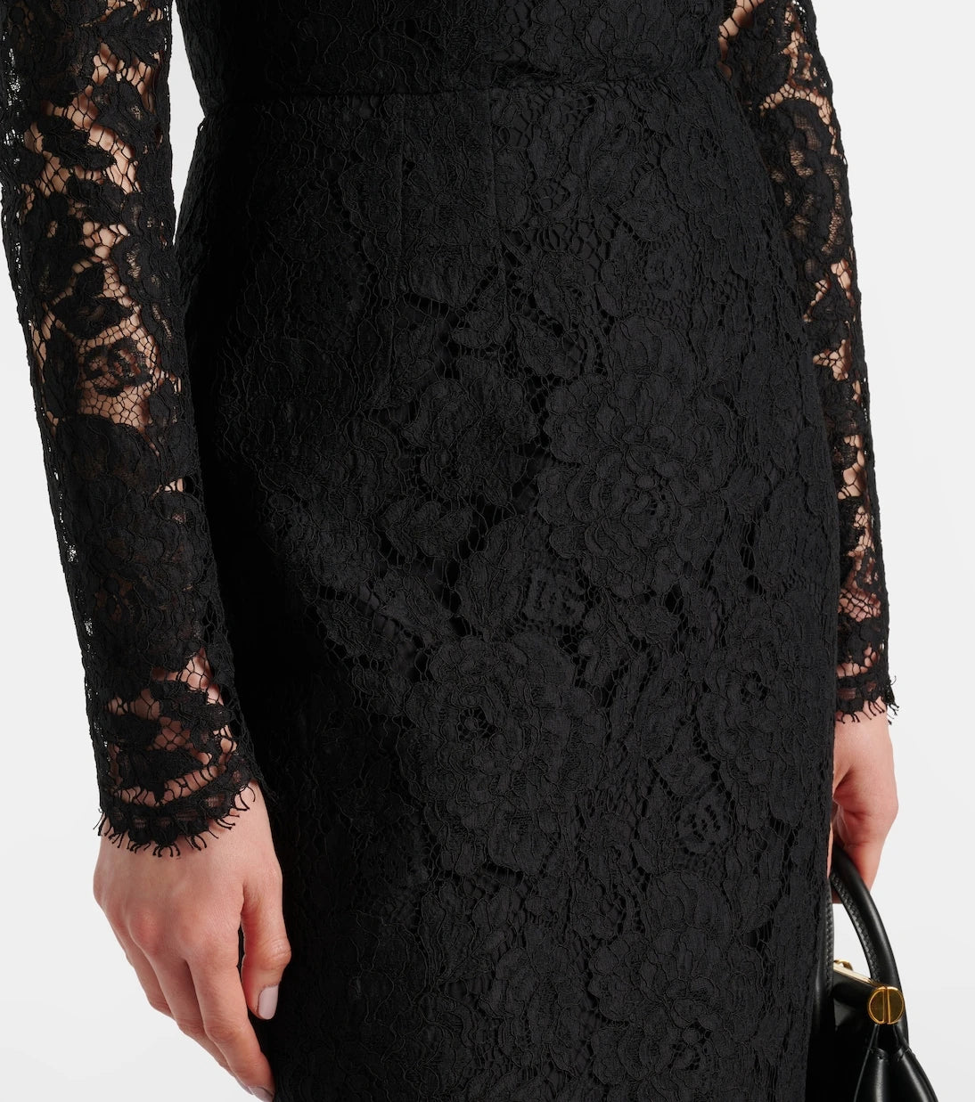 Dolce&Gabbana - DG lace midi dress