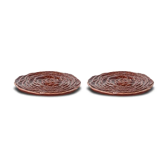 Byon Coaster Veggie 10 cm 2'li Tatlı Tabağı Seti