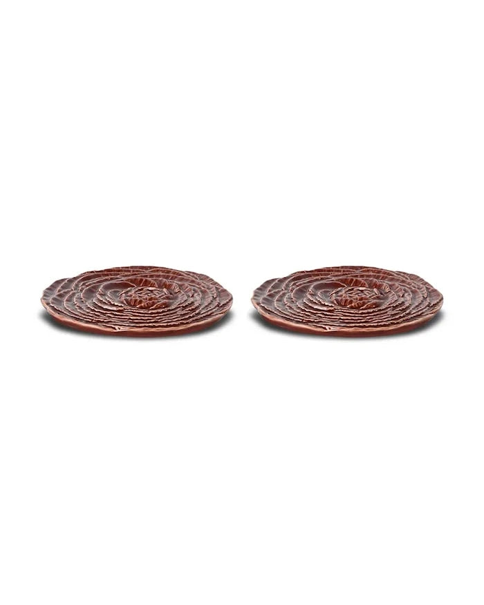 Byon Coaster Veggie 10 cm 2'li Tatlı Tabağı Seti