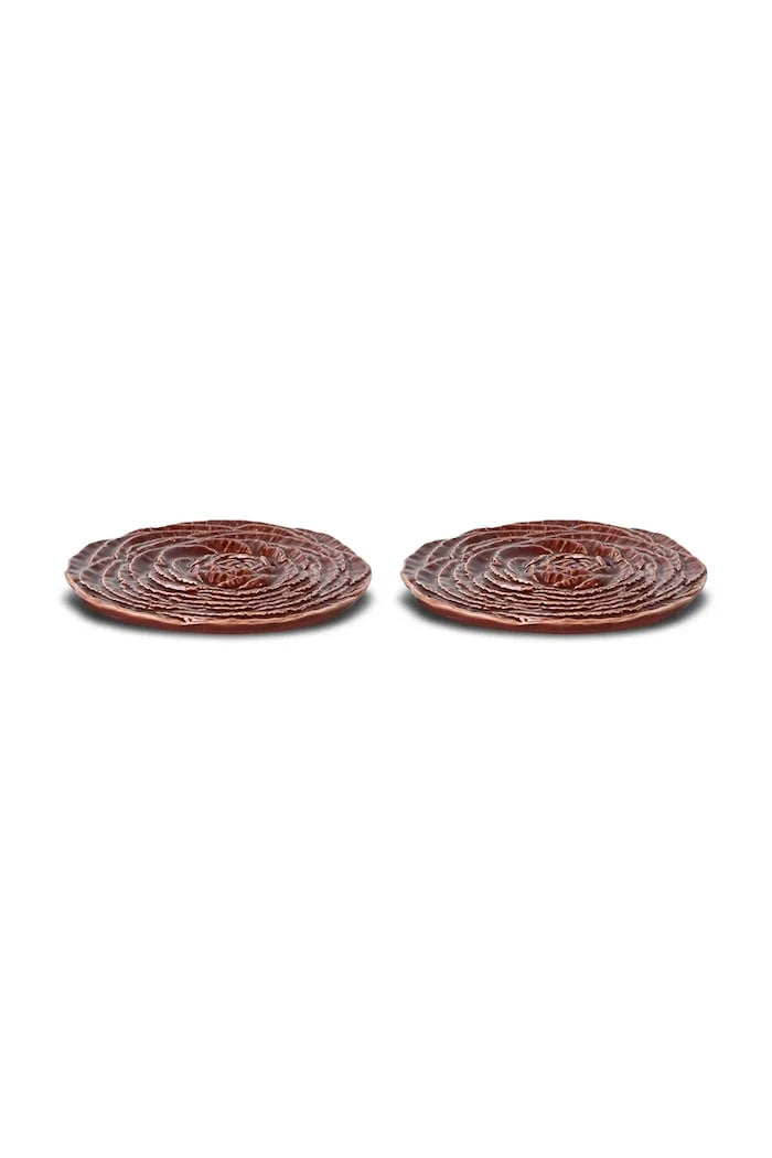 Byon Coaster Veggie 10 cm 2'li Tatlı Tabağı Seti