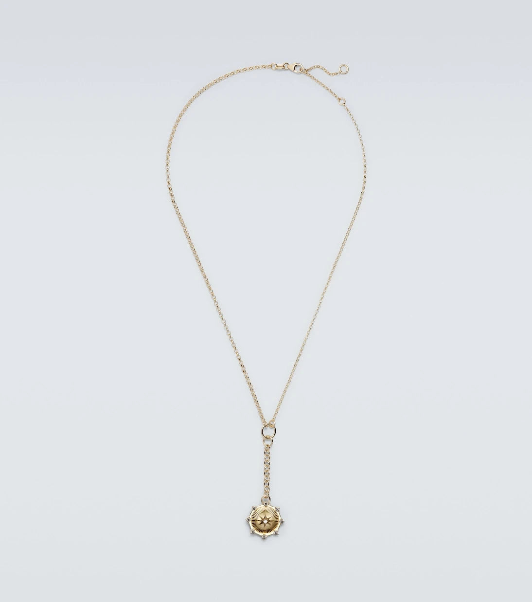 FoundRae - Spark 18kt gold pendant necklace with diamonds