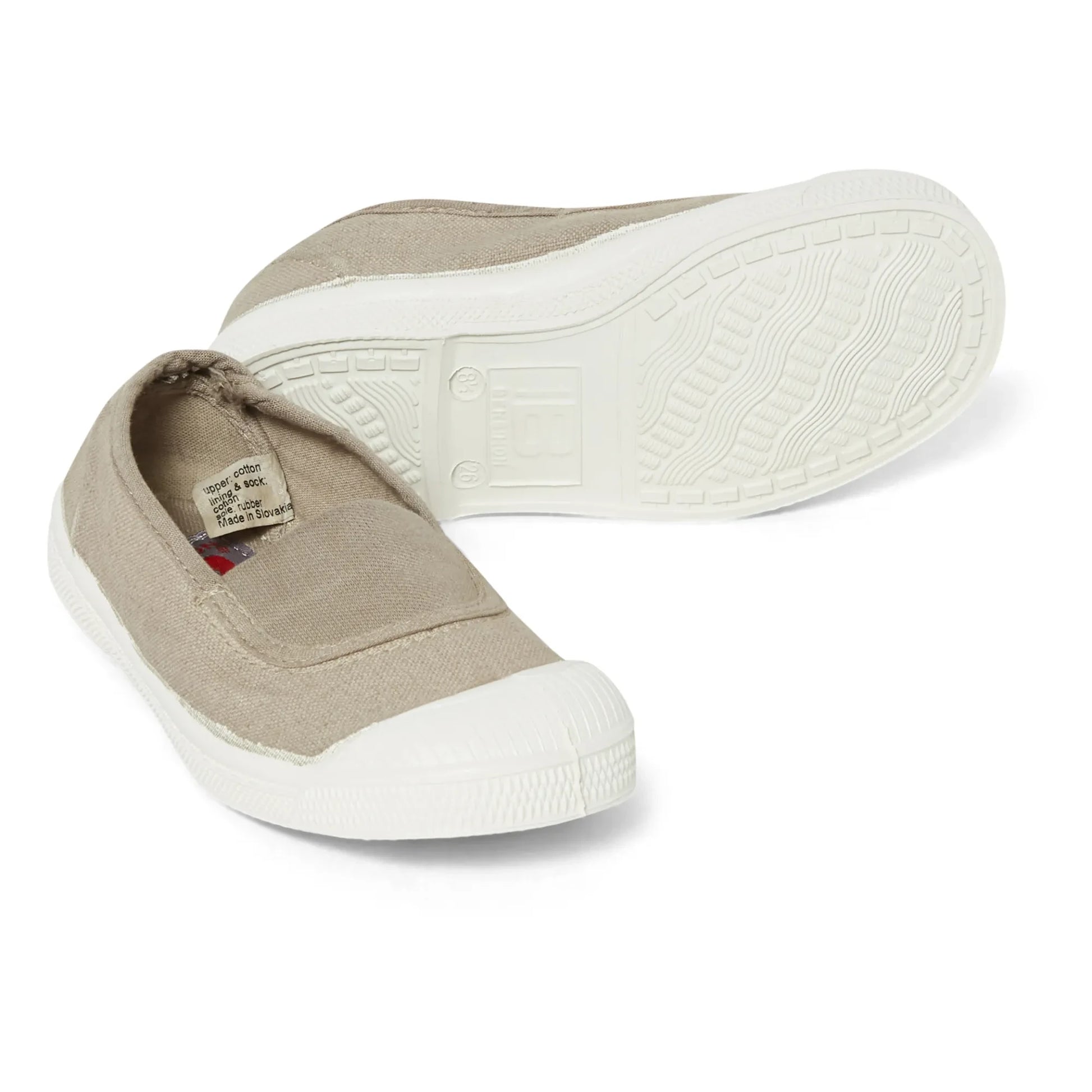 Bensimon - Vegan Elastic Sneakers | Beige