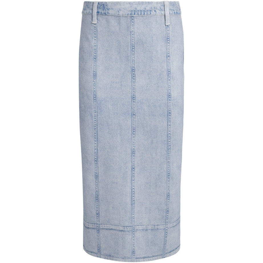 Rag & Bone Blue Miramar Midi Pencil Skirt