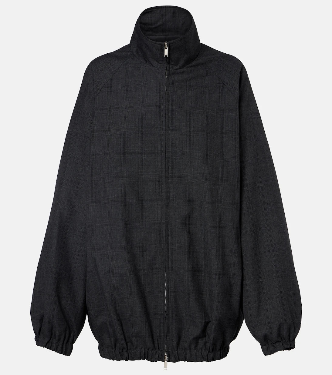 The Frankie Shop - Baxter plaid oversized blouson jacket