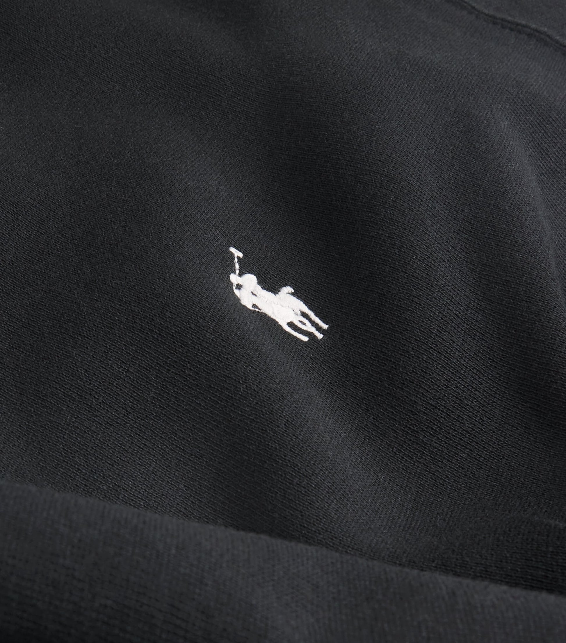 Fleece Polo Pony Sweatshirt POLO BLACK