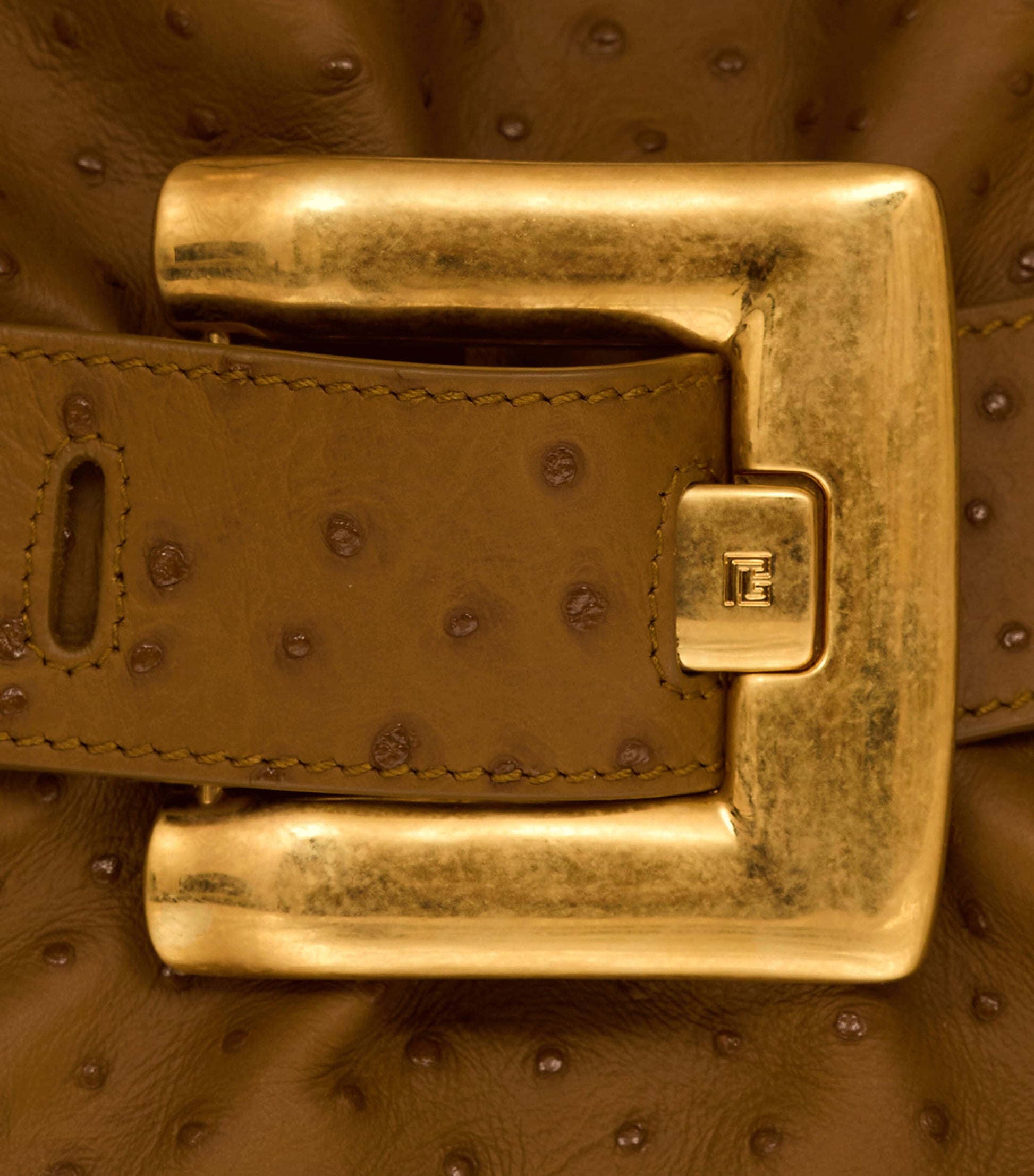 Balmain Medium Leather Anthem Shoulder Bag