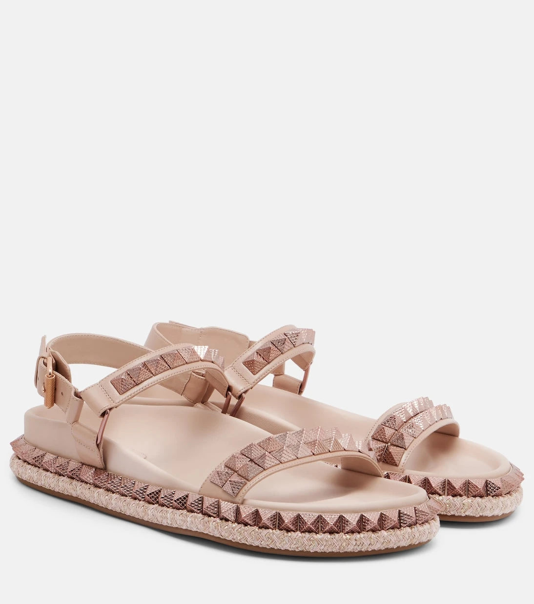 Christian Louboutin - Pyrabizz spiked leather sandals