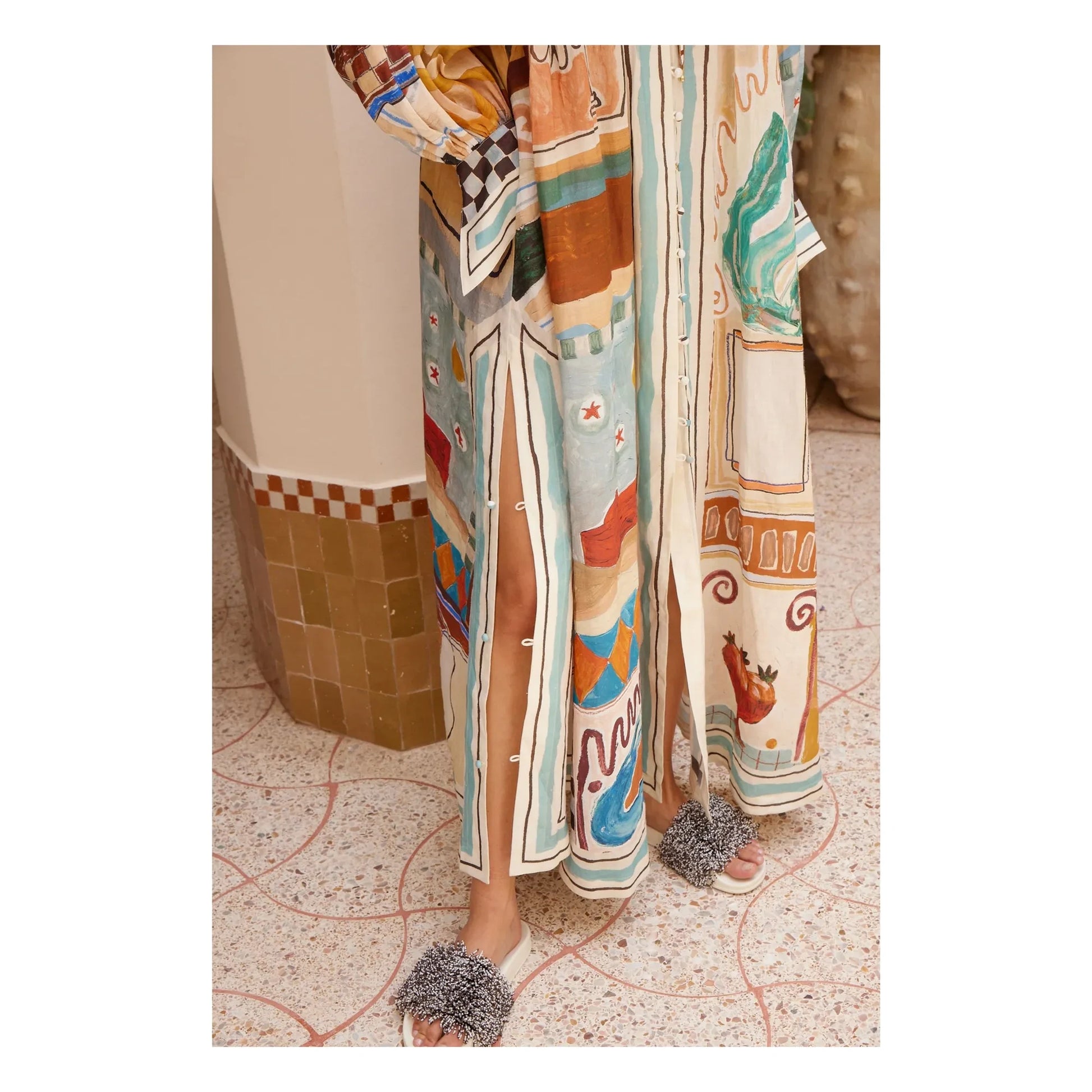 Alémais - Michelle dress | Ecru