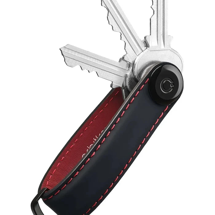 Кожен калъф за ключ Orbitkey Matte Leather 8,6 x 2,2 cm