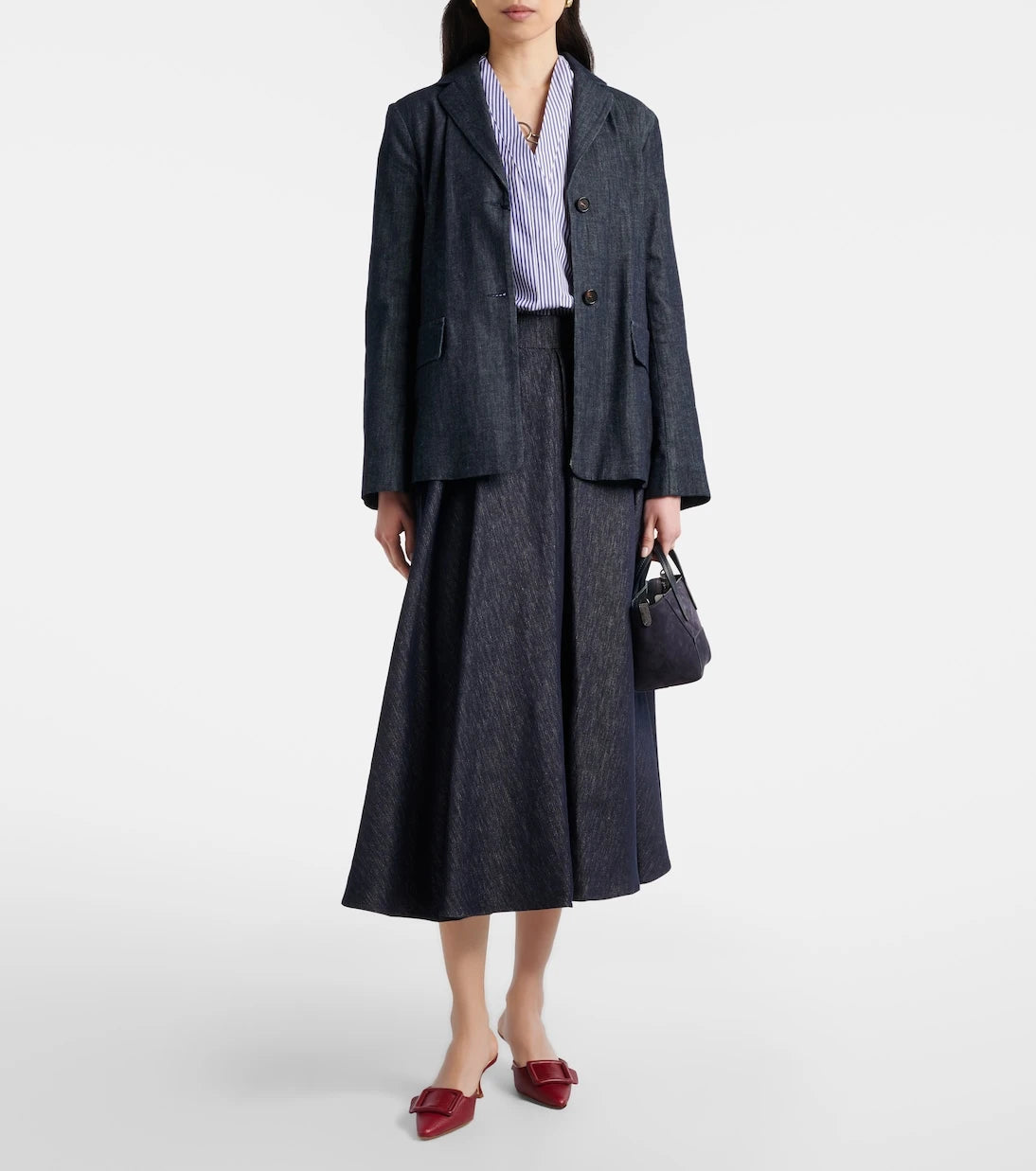 'S Max Mara - بليزر دينم ليون