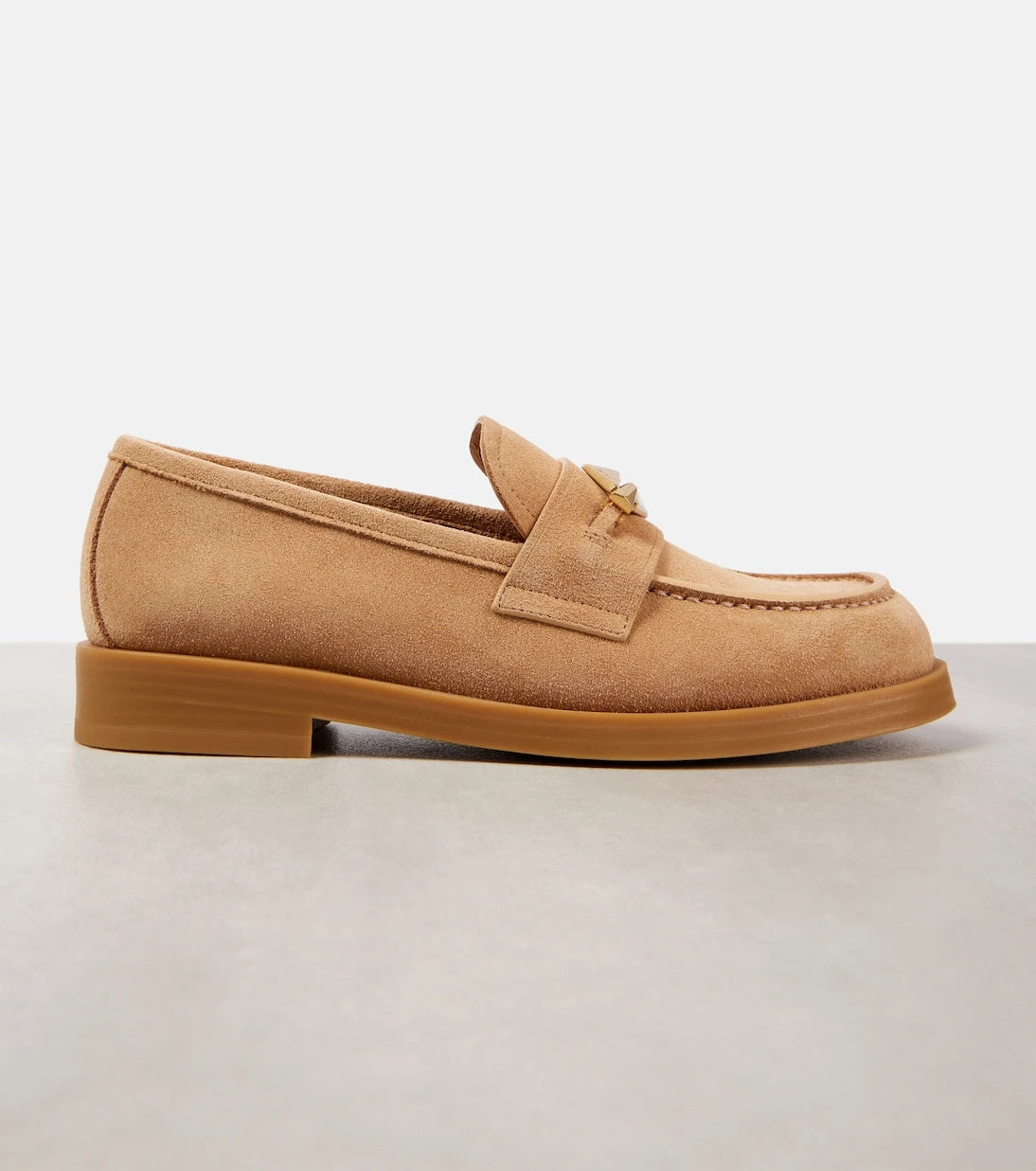 Jimmy Choo - Maddie Diamond suede loafers