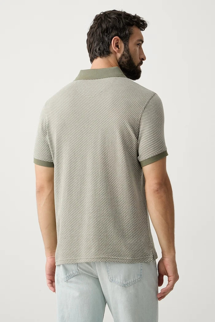 Barbour тениска с яка мъжка от памук Copgrove