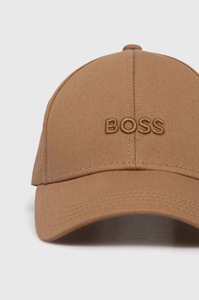 BOSS Шапка с козирка дамска от памук Ari