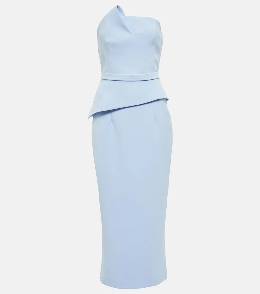 Safiyaa - Delani peplum midi dress