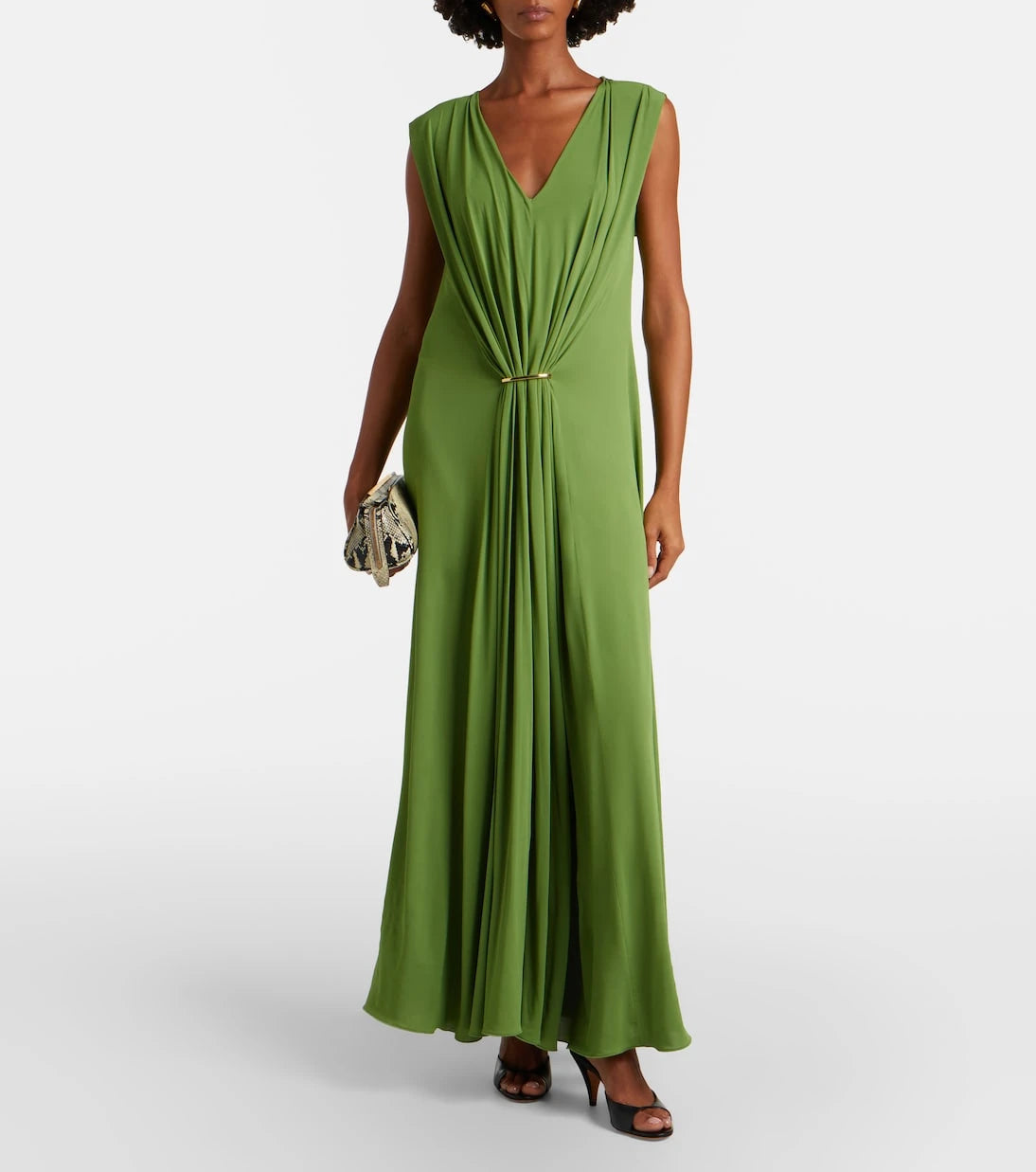 Sportmax - Draped maxi dress