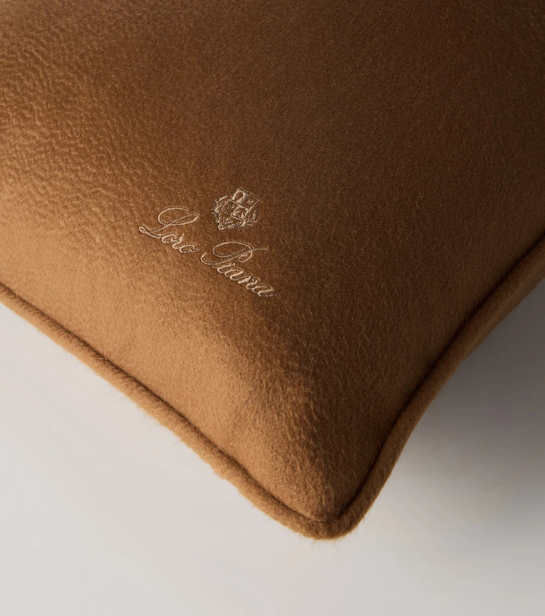 Loro Piana - Unito logo cashmere cushion