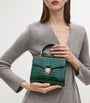 Aspinal Of London Green Midi Mayfair Top-Handle Bag