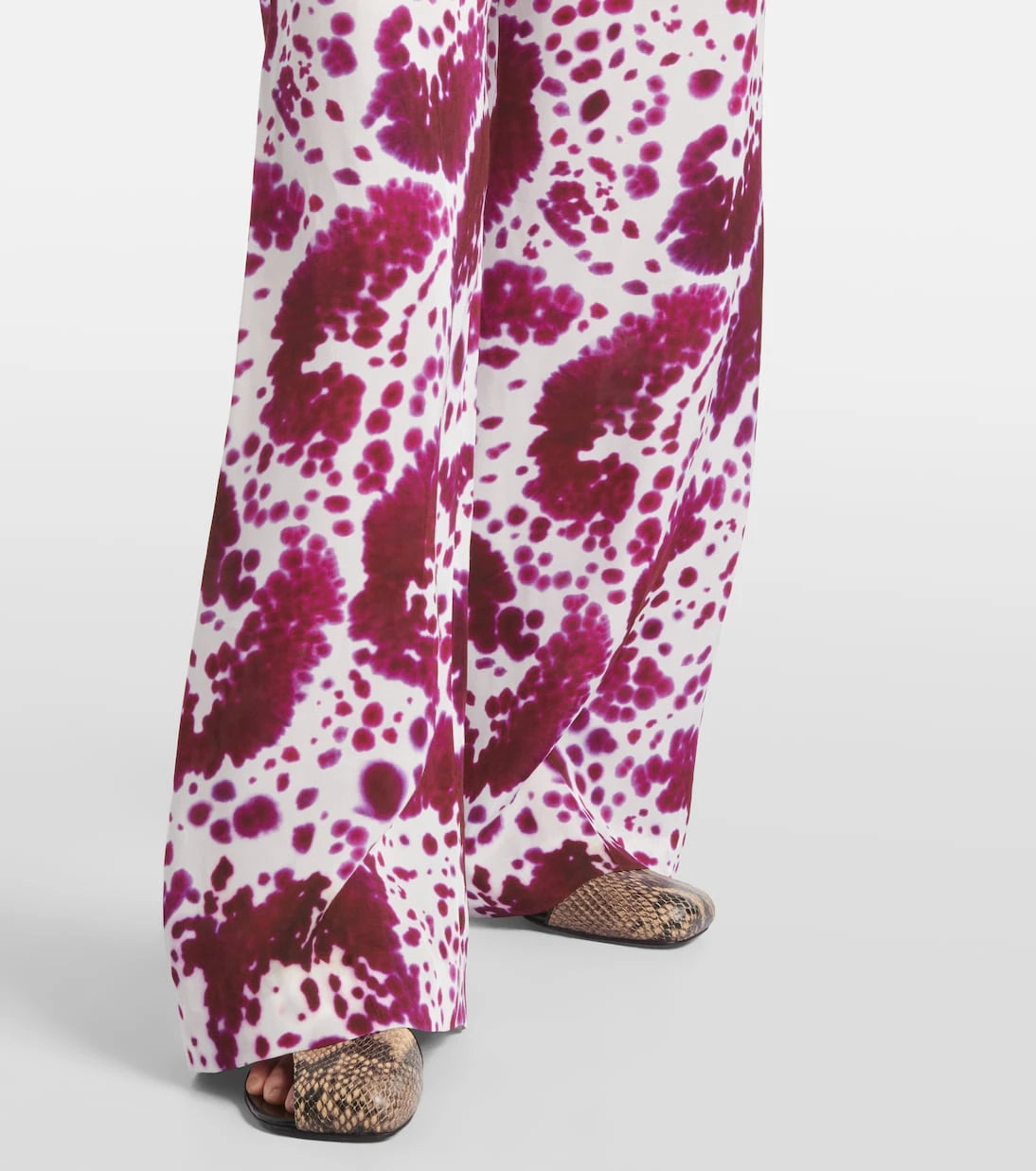 Dries Van Noten - Crêpe straight pants