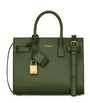 Saint Laurent Green Nano Sac de Jour Tote Bag