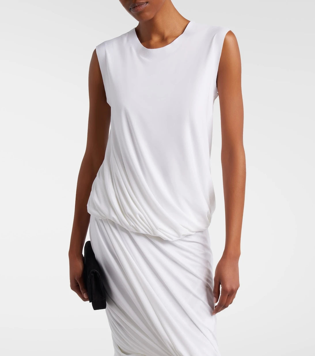 Norma Kamali - Twist jersey top