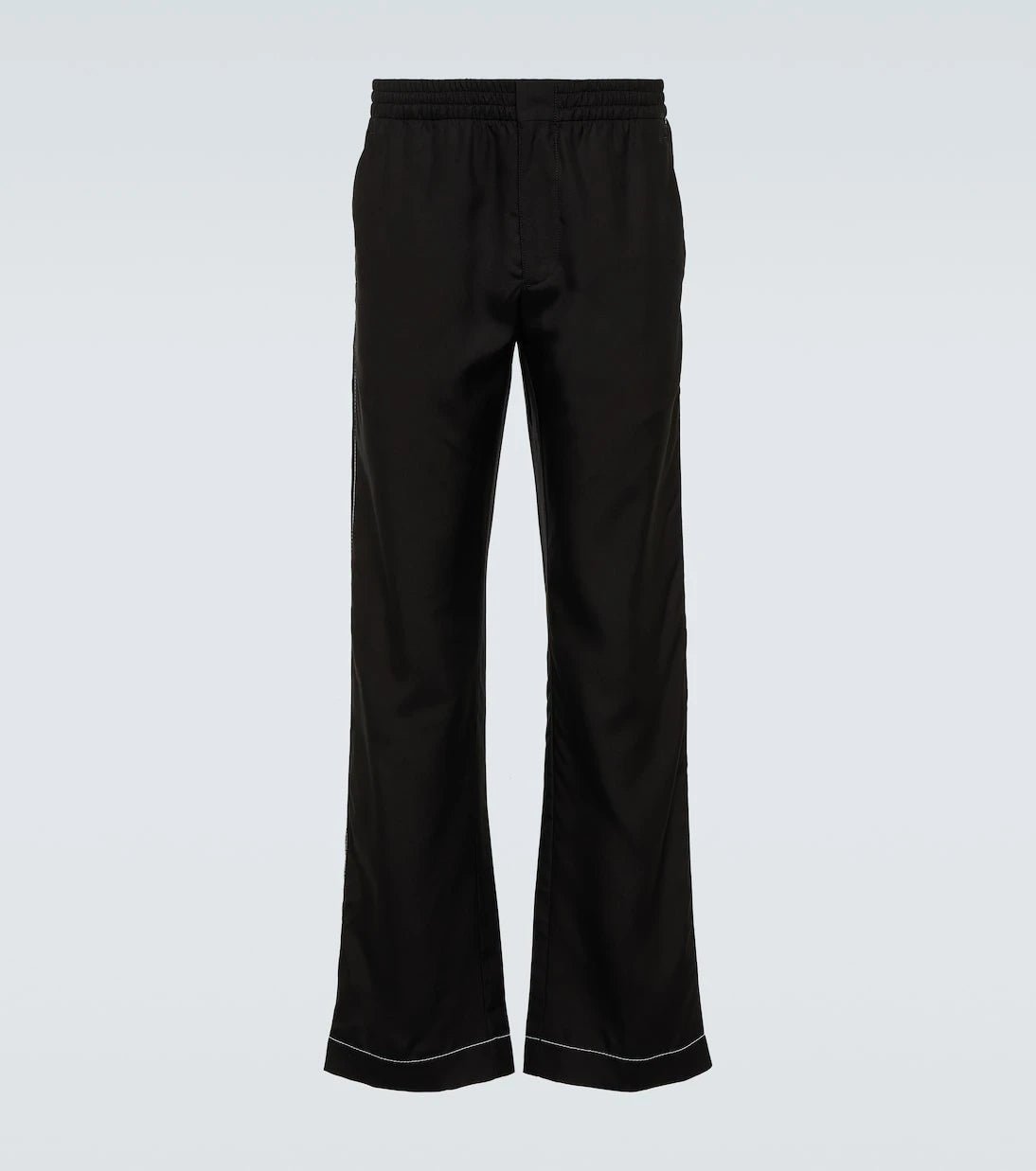 Prada - Silk straight pants