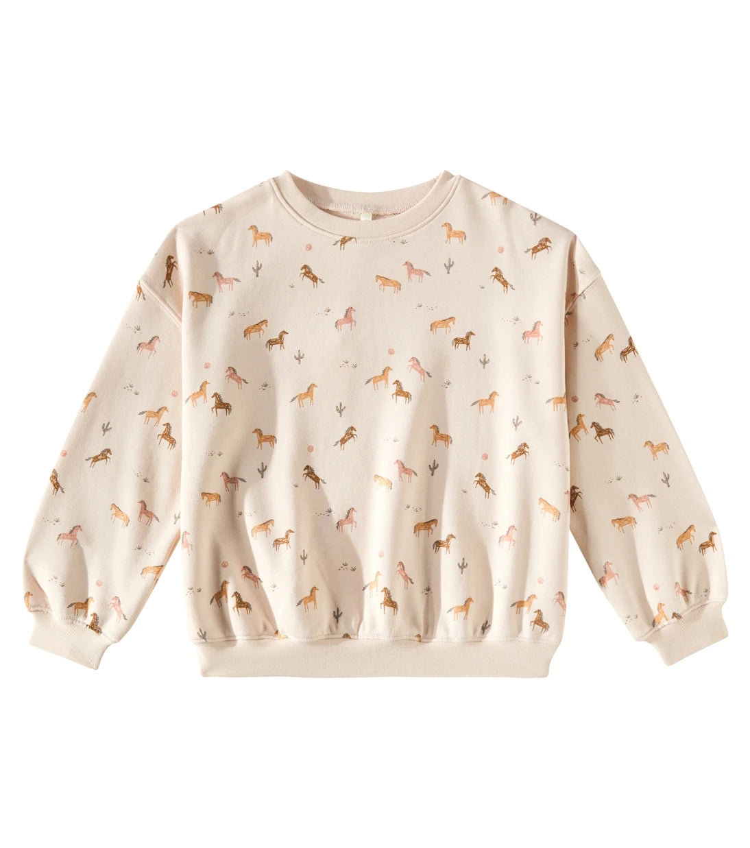 Rylee + Cru - Printed cotton-blend jersey sweatshirt