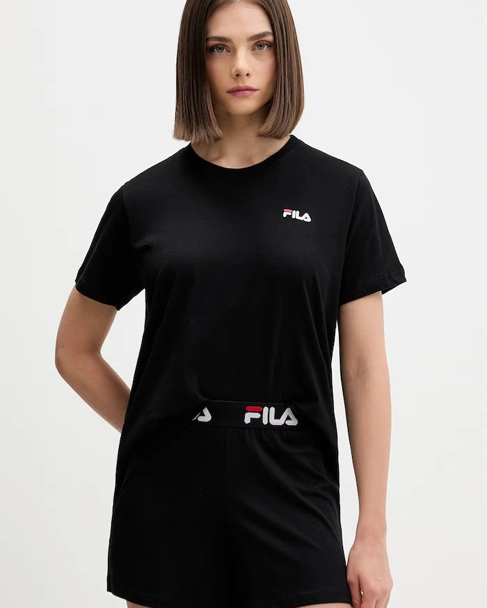 Fila kadın pamuklu iki parçalı pijama