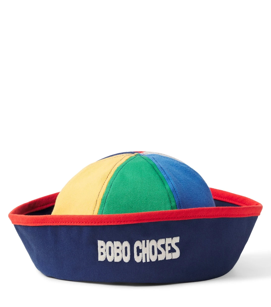 Bobo Choses - Logo colorblock cotton sailor hat