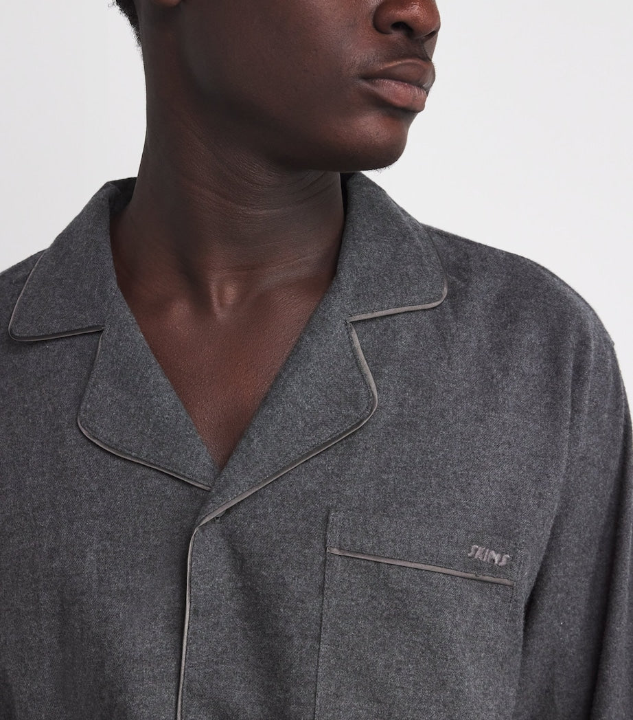 Cotton Long-Sleeve Pyjama Set