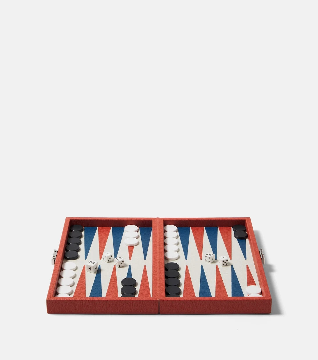 Giobagnara - Phileas Miniature leather backgammon set