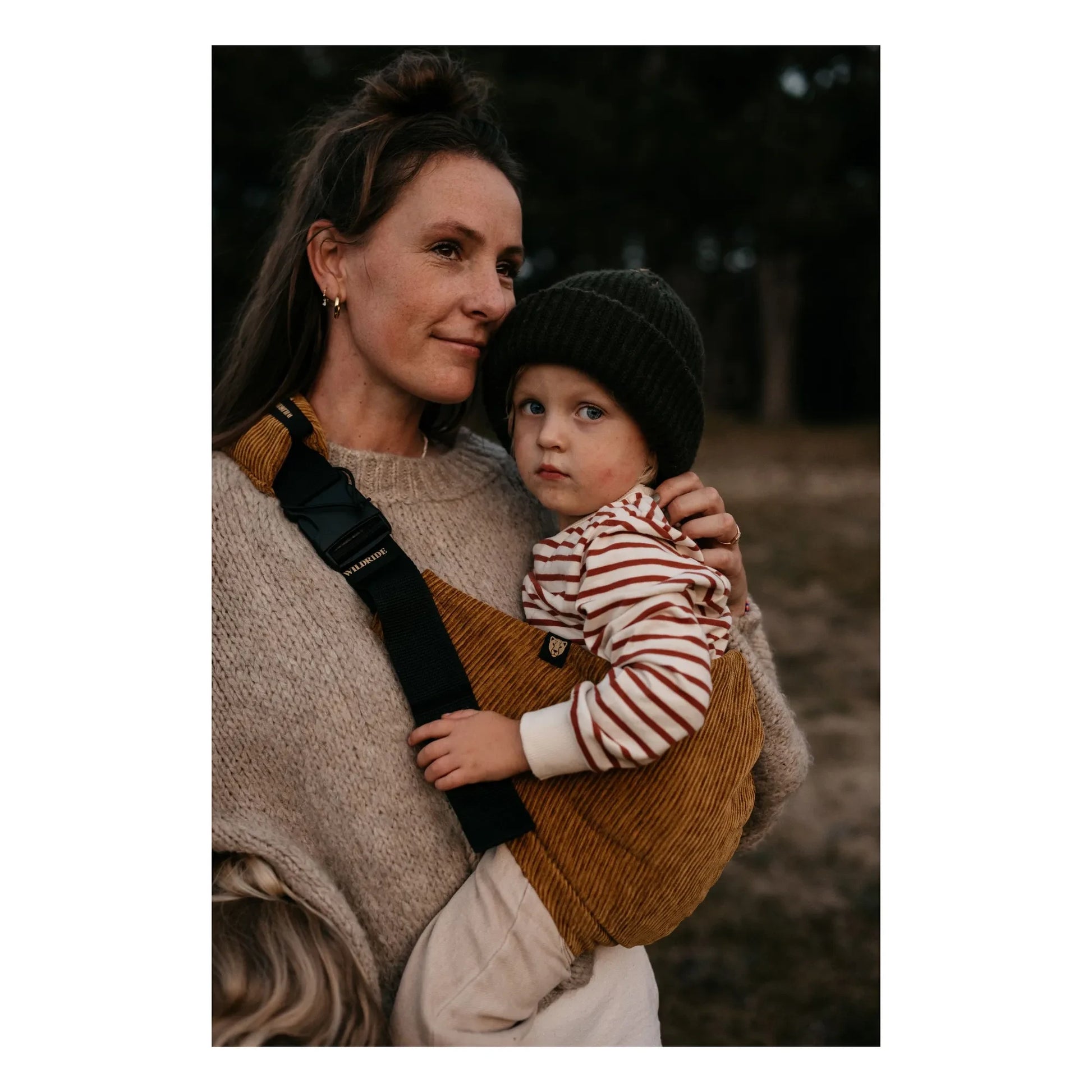 Wildride - Corduroy baby carrier | Camel