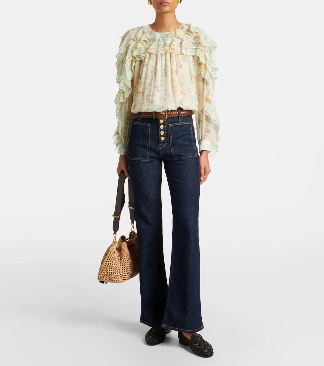 Ulla Johnson - Lou flared jeans