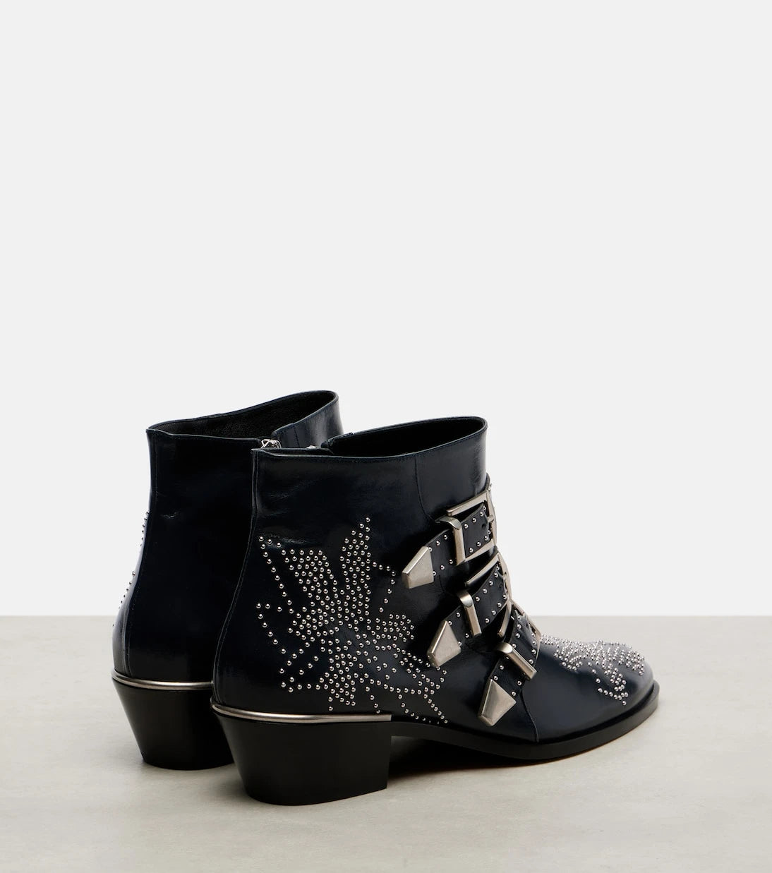 Chloé - Susanna studded leather ankle boots