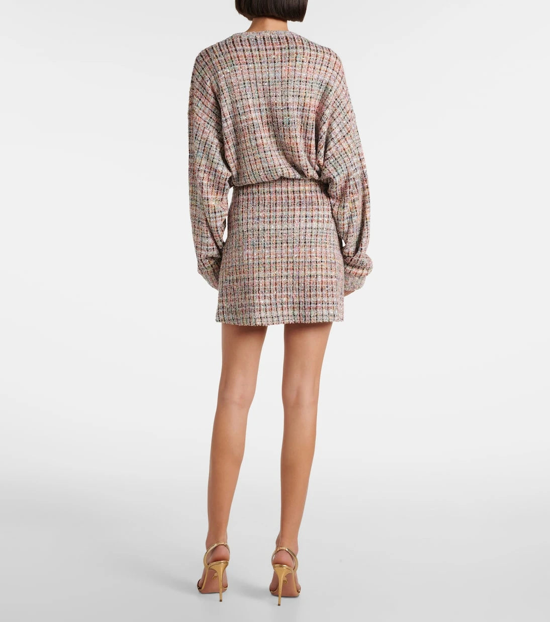 Missoni - تنورة قصيرة مزينة بالترتر واللامي