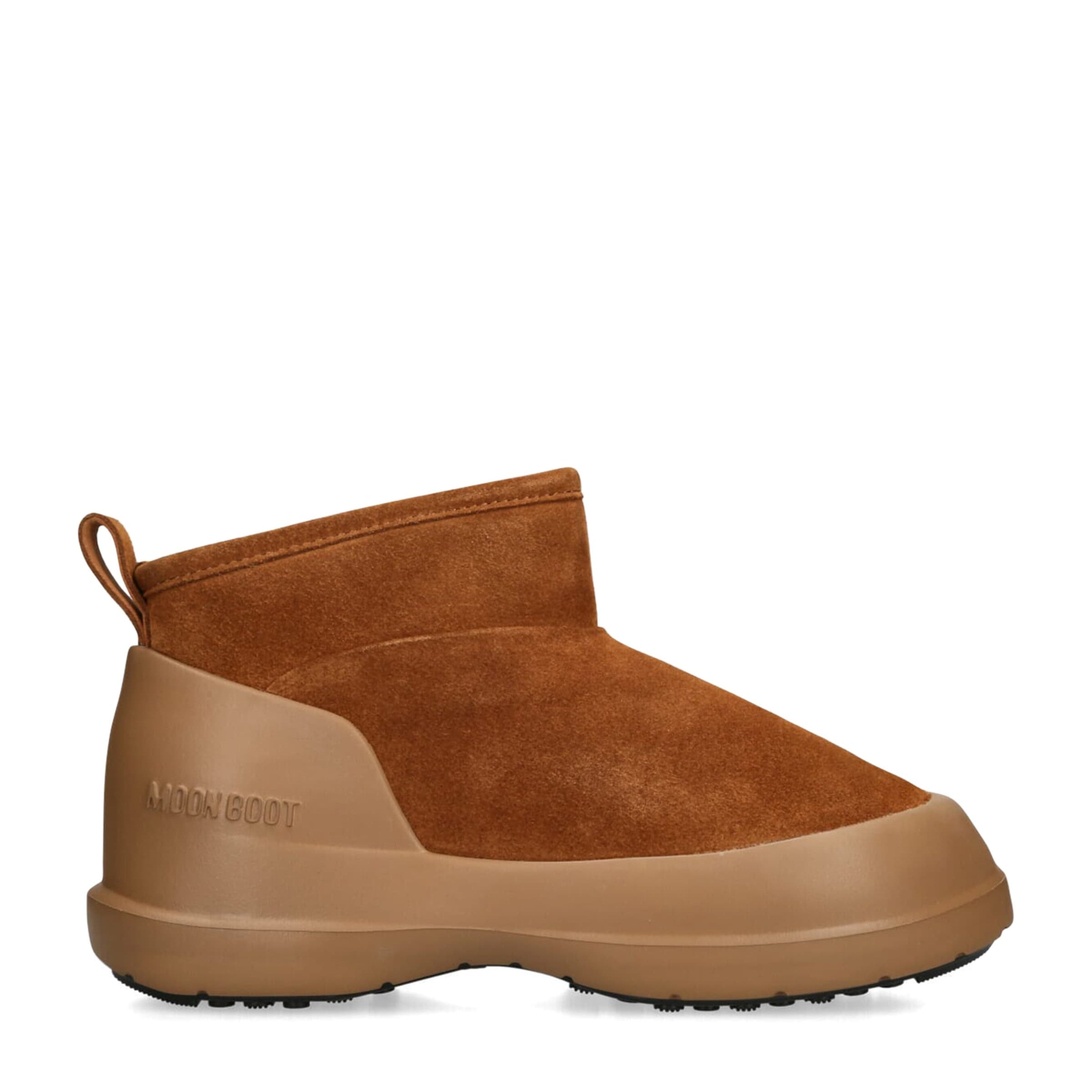 Suede Luna Low Boots TAN